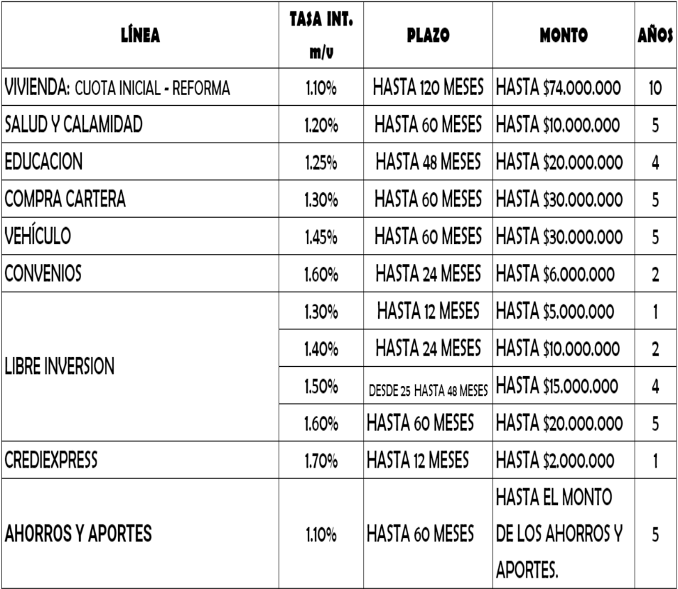 Imagen de la noticia: Tasas de colocación